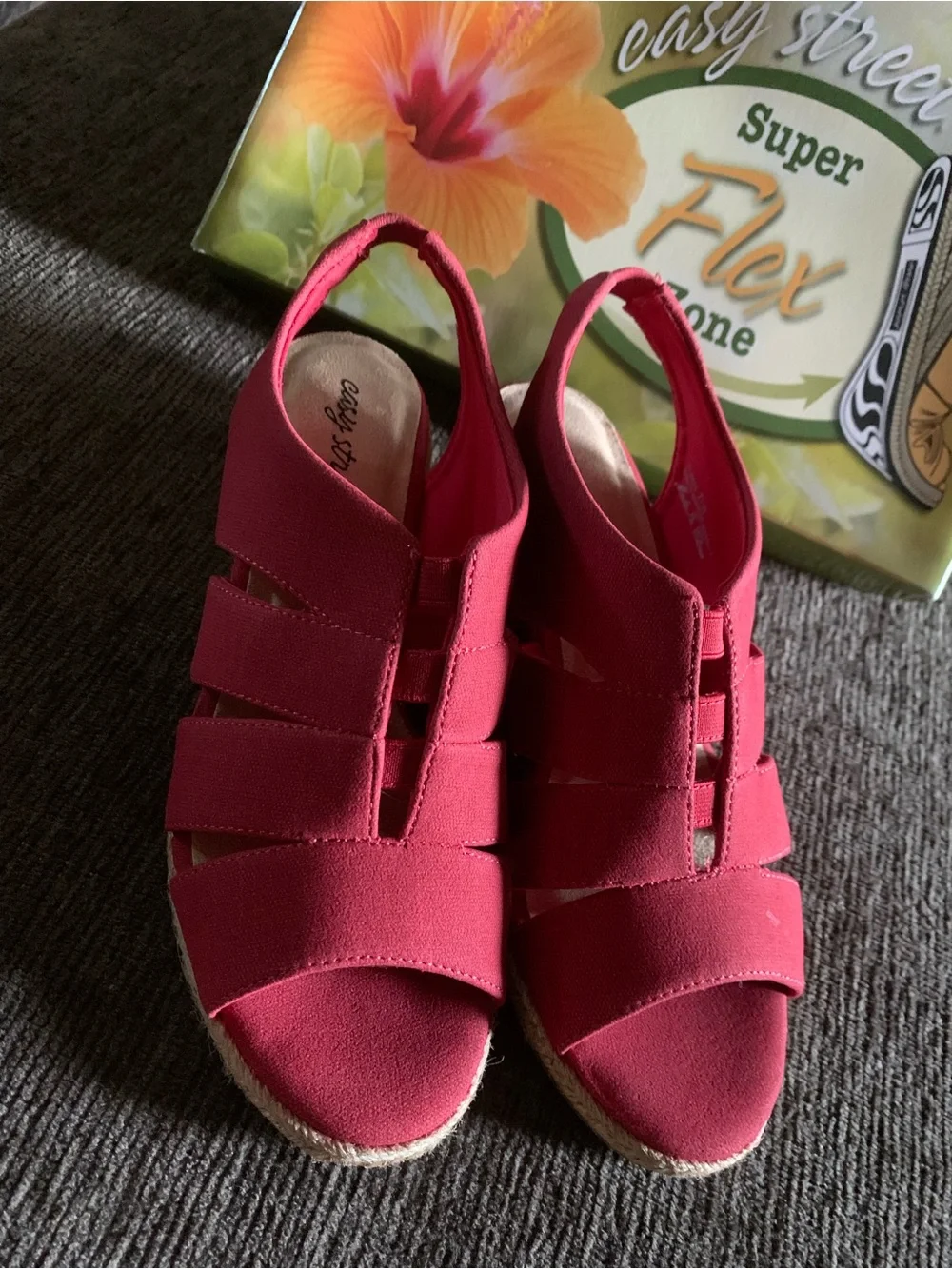 Easy Street Aziza wedge sandals